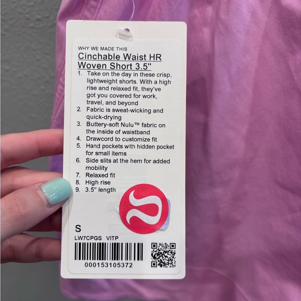 Lululemon Cinchable Waist High-Rise Woven Short - Picture 4 of 6
